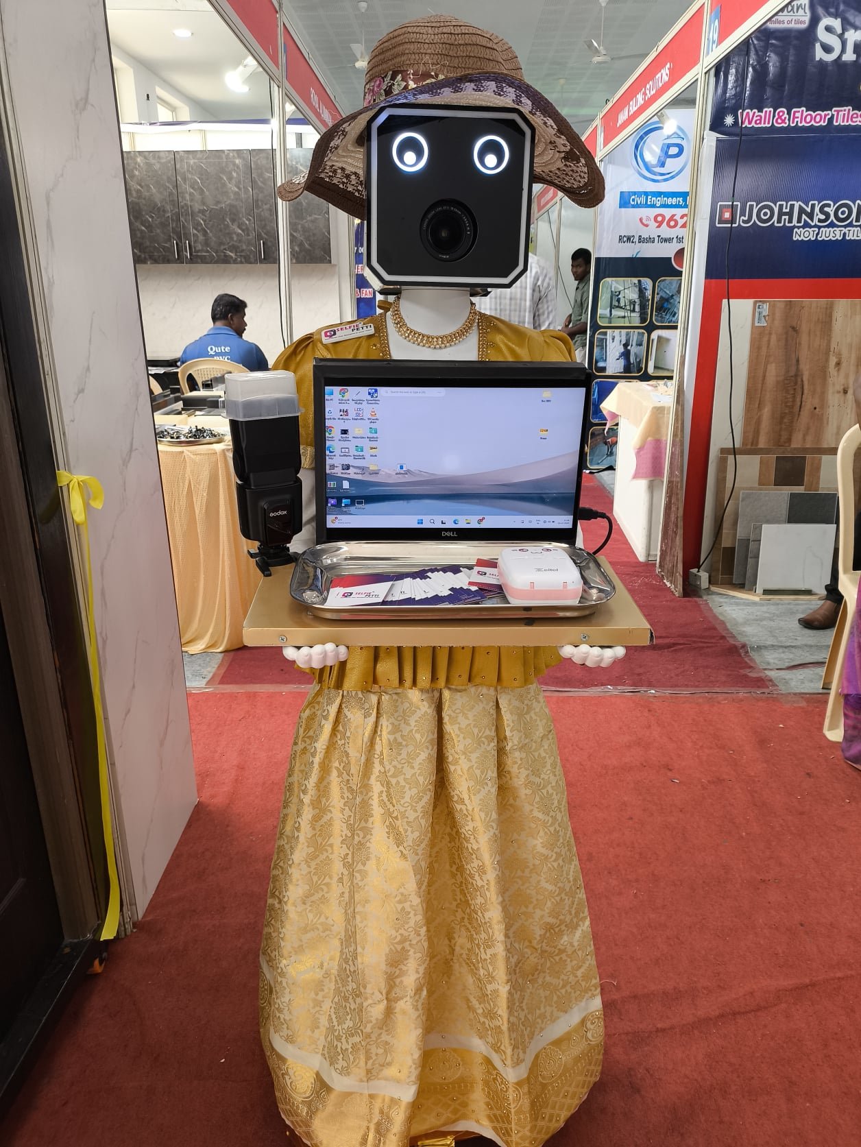 Event entertainment setup